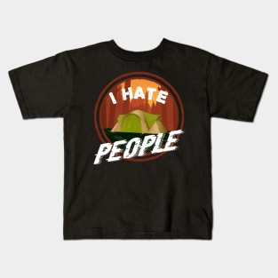 I Hate People - Camping Adventure Kids T-Shirt